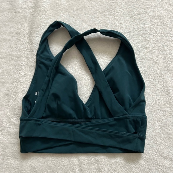 Buffbunny Alpha Bra Sports Bra in Dark Teal Secret Garden - Picture 4 of 5